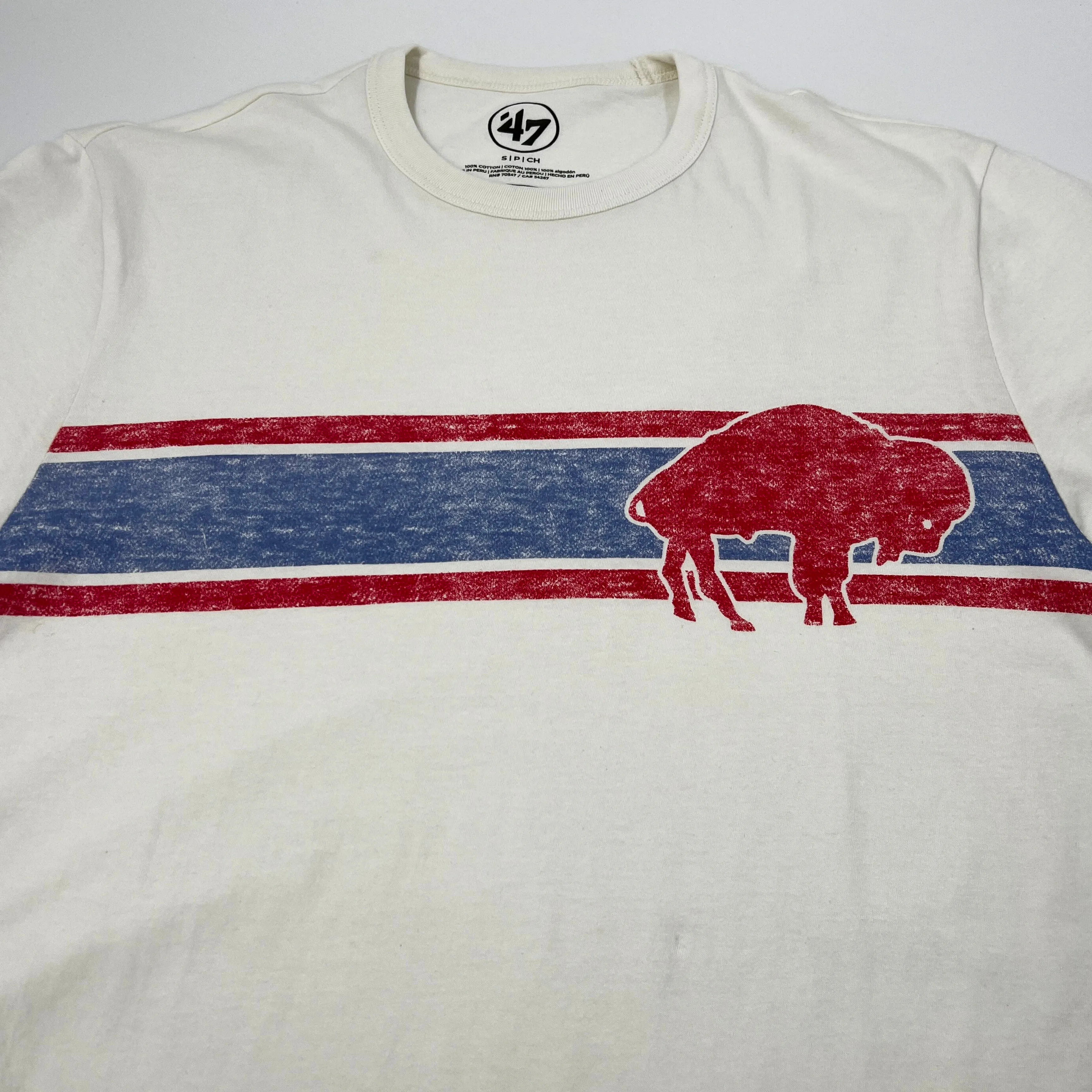 '47 Brand Buffalo Bills Retro Sandstone Short Sleeve Shirt