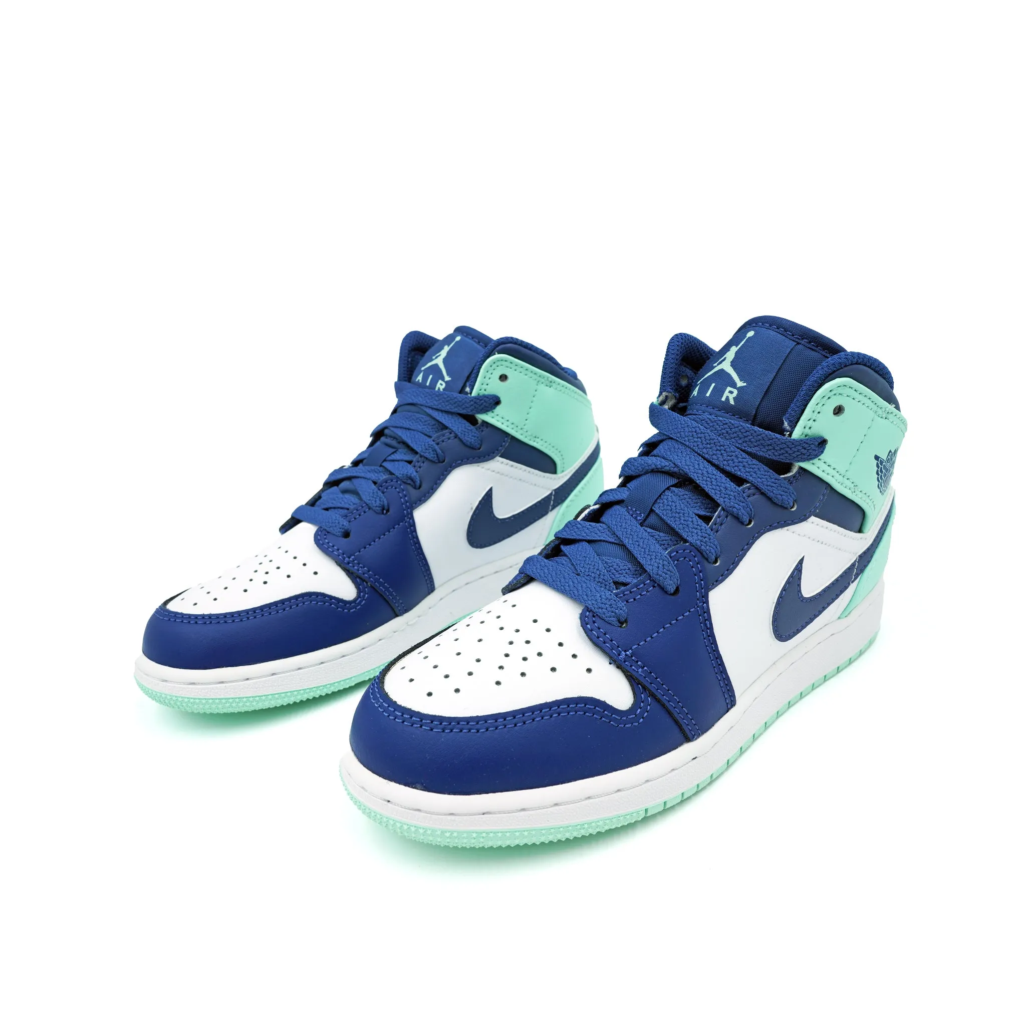 AIR JORDAN 1 MID BLUE MINT GS (YOUTH) 2022