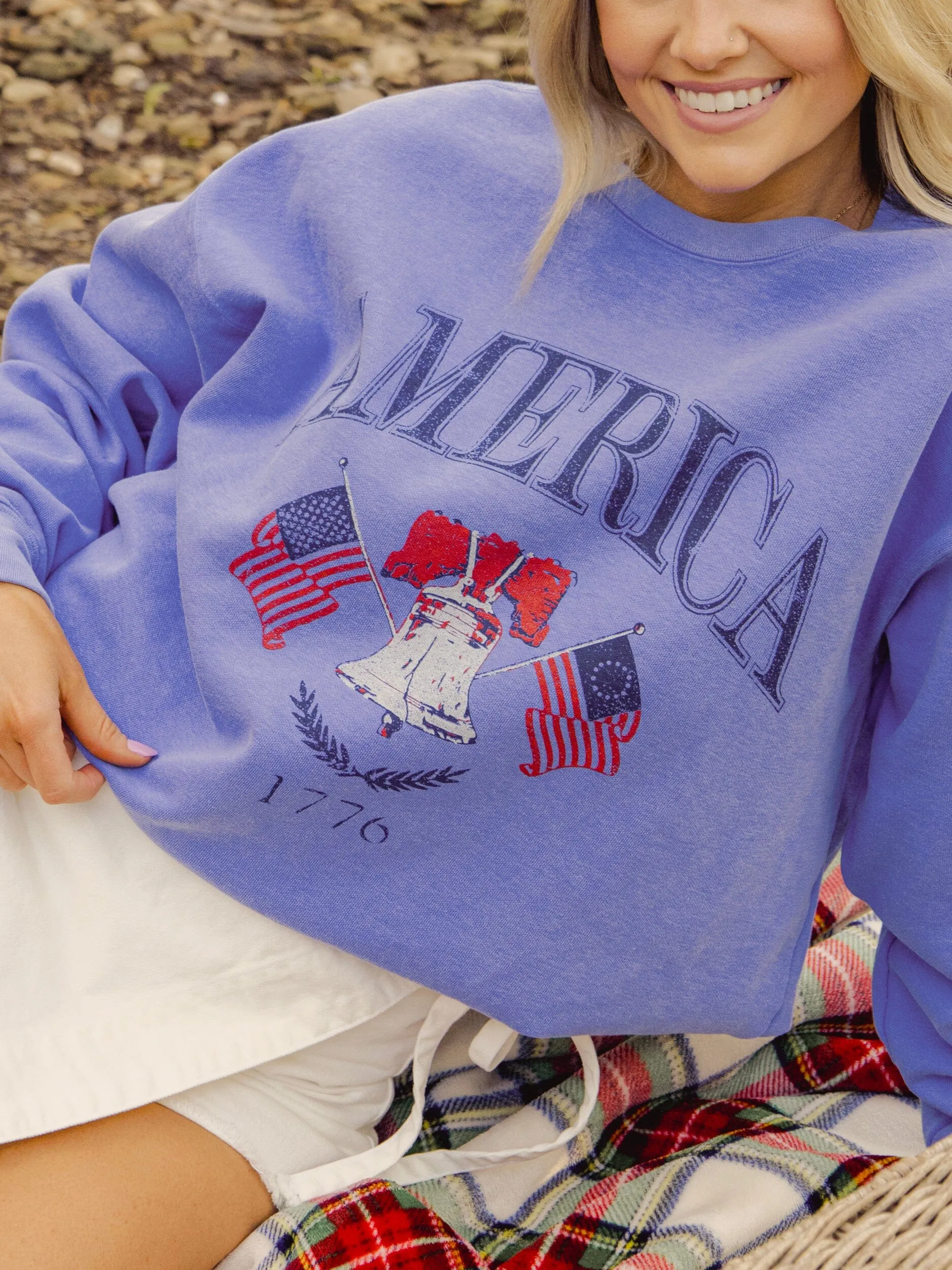 American Bell Flo Blu Sweatshirt