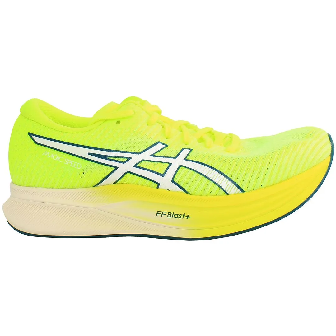 Asics Magic Speed 2 Womens Yellow Trainers