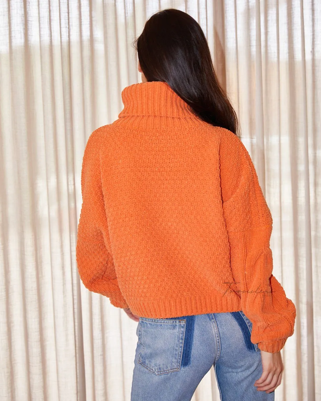 Aspen Knit - Orange