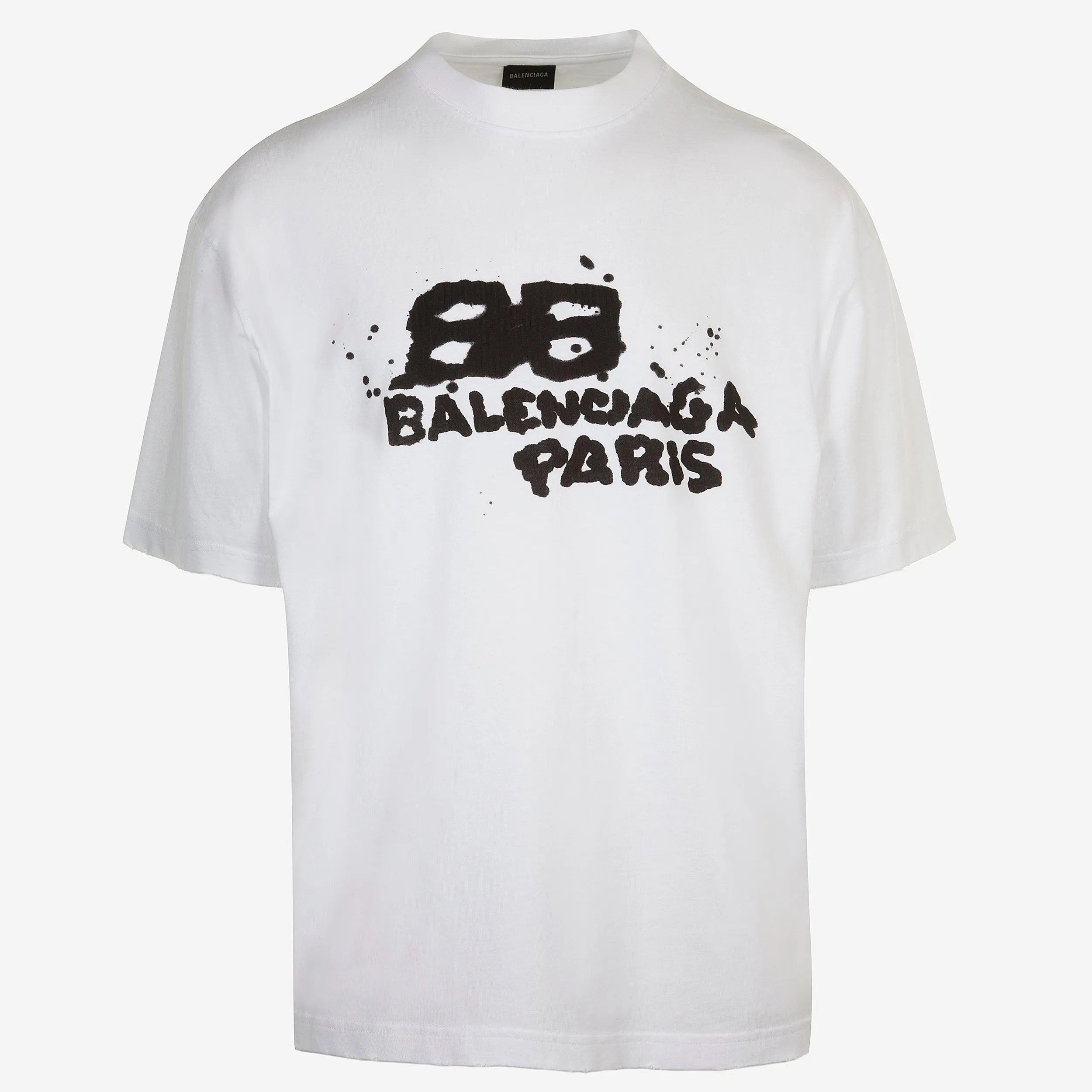 Balenciaga Hand Drawn BB Icon Medium Fit T-Shirt