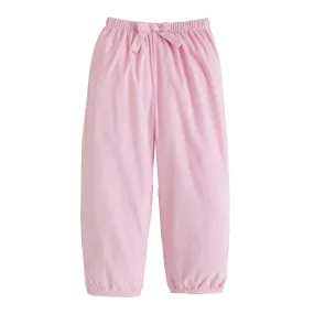 Banded Bow Pant - Light Pink Corduroy