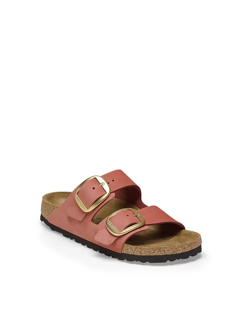 Birkenstock Womens Arizona Big Buckle Narrow Fit Mars Red