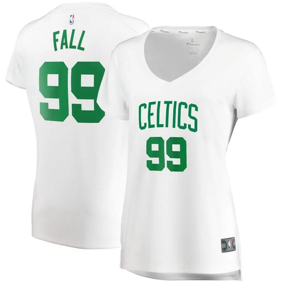 Boston Celtics Tacko Fall Fanatics Branded Replica 2019-20 Fast Break Association Jersey Womens - White | Ireland B5399E8