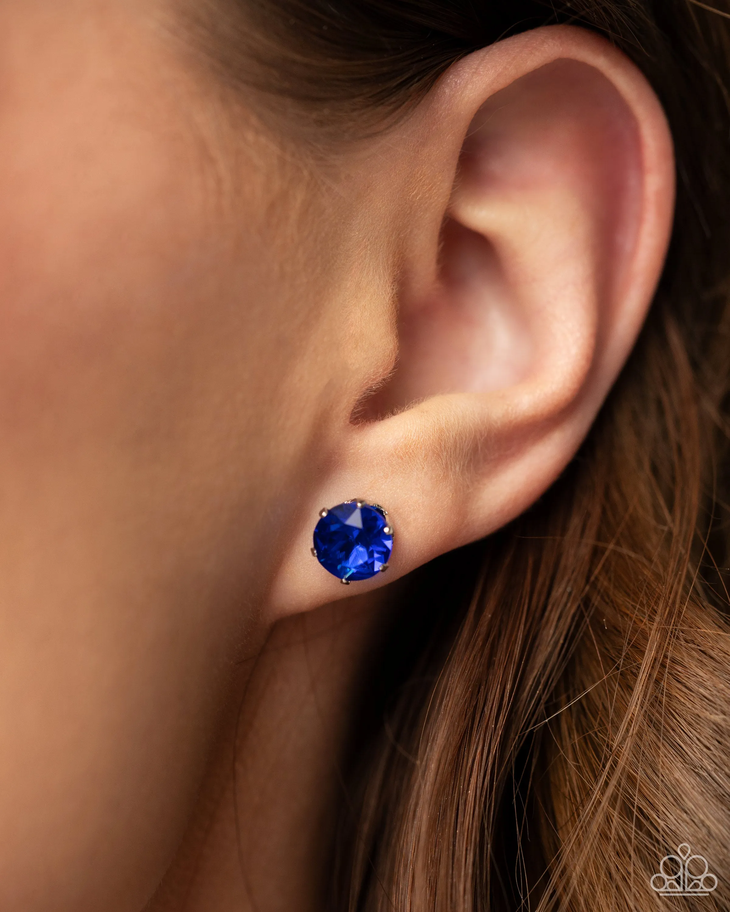 Breathtaking Birthstone - Blue Earrings