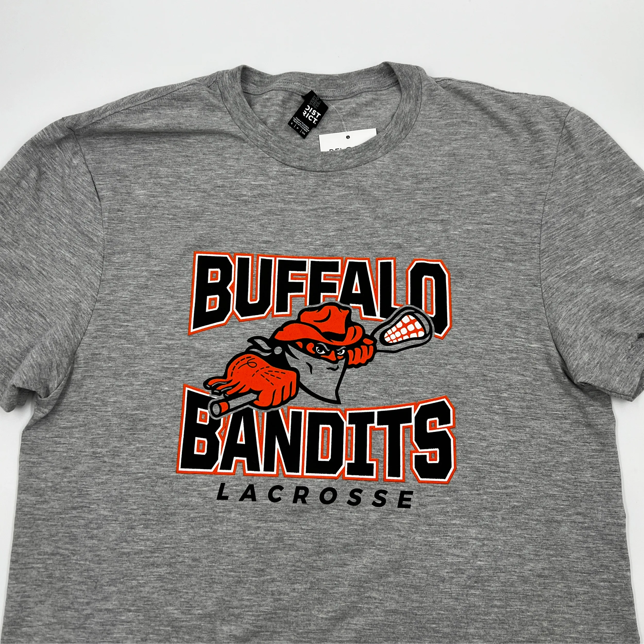 Buffalo Bandits Gray Short Sleeve Shirt