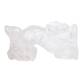 Clear Quartz Dragon Statue