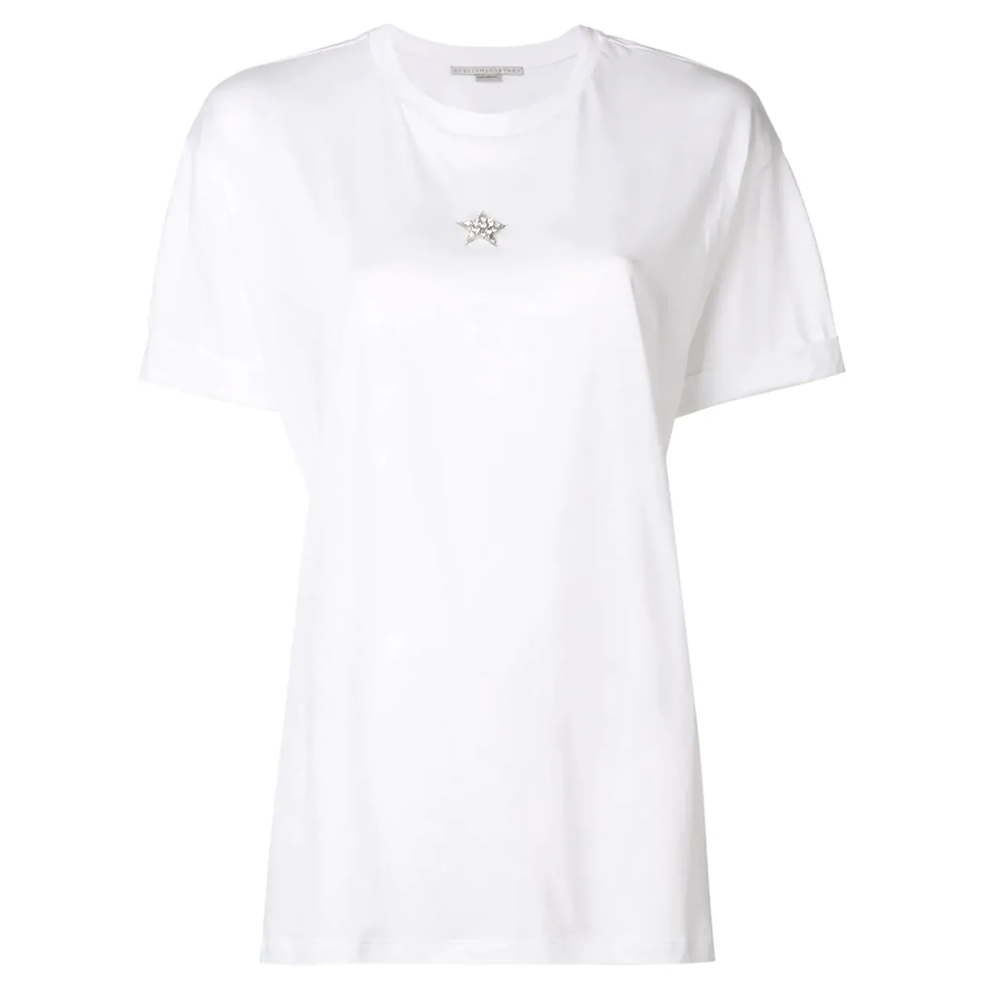 Crystal Mini Star Emb Tee