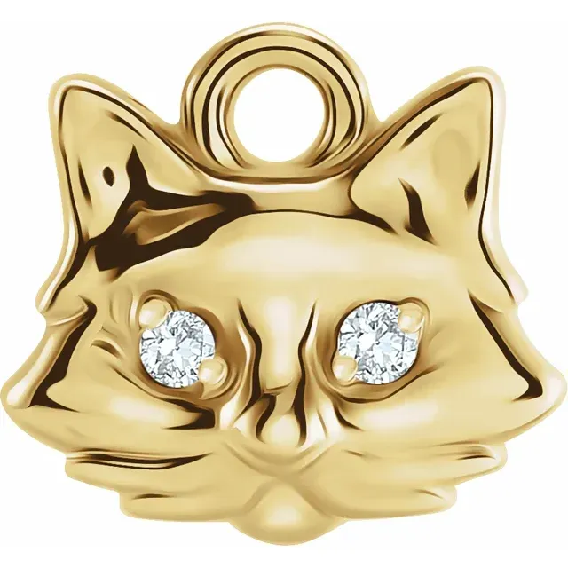 Diamond Cat Dangle