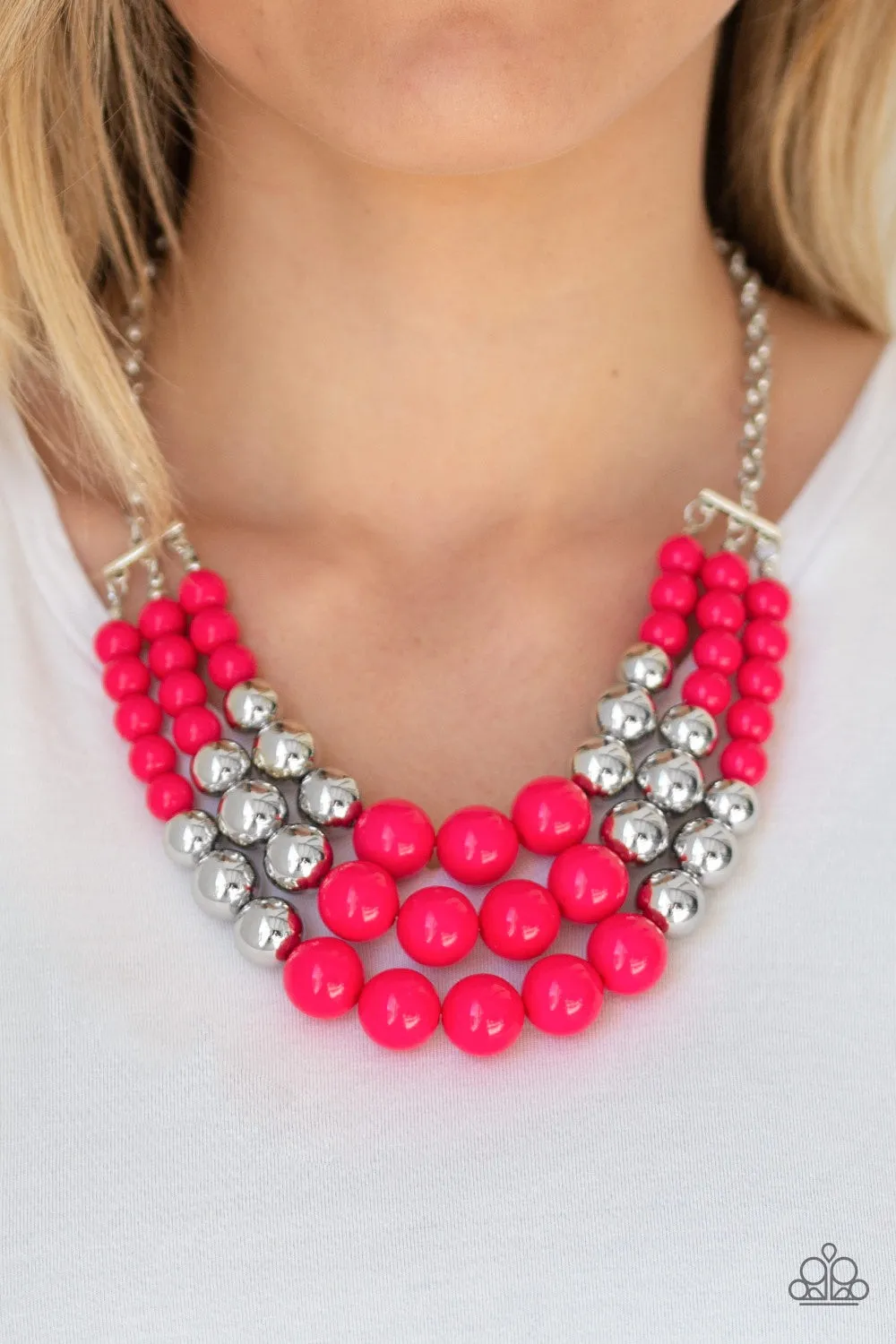 Dream Pop Pink-Necklace