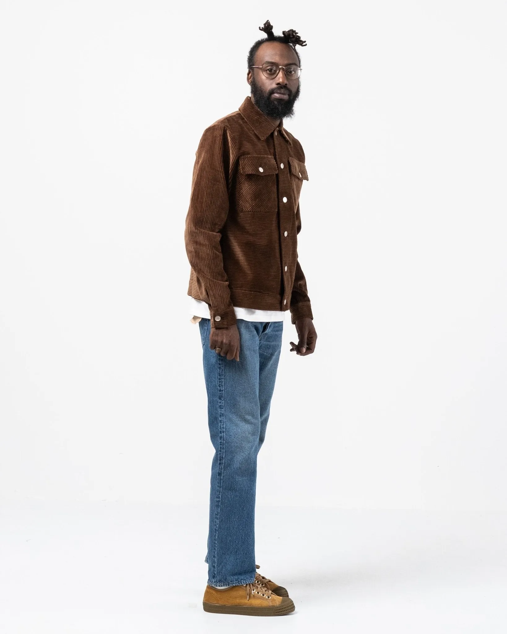 Eric Jean Jacket Chocolate Brown