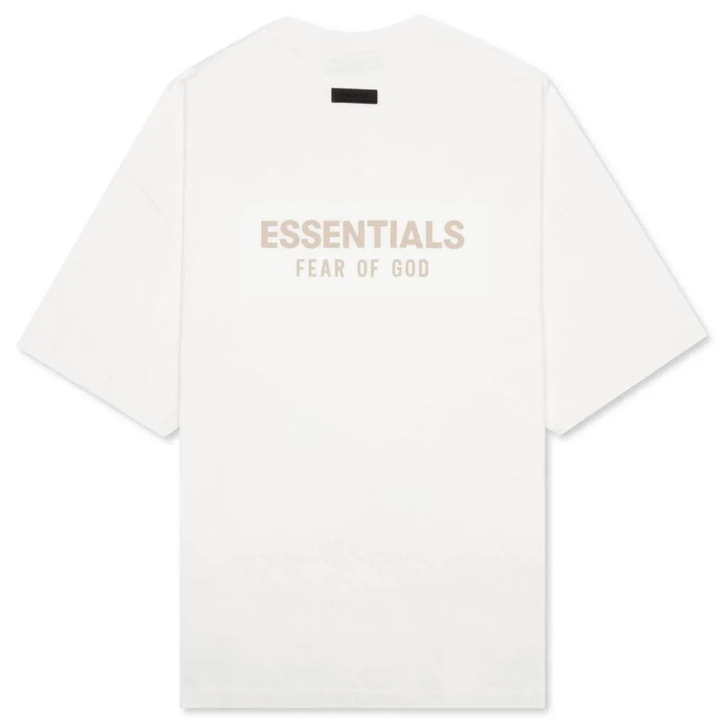 Essentials V-Neck - Cloud Dancer