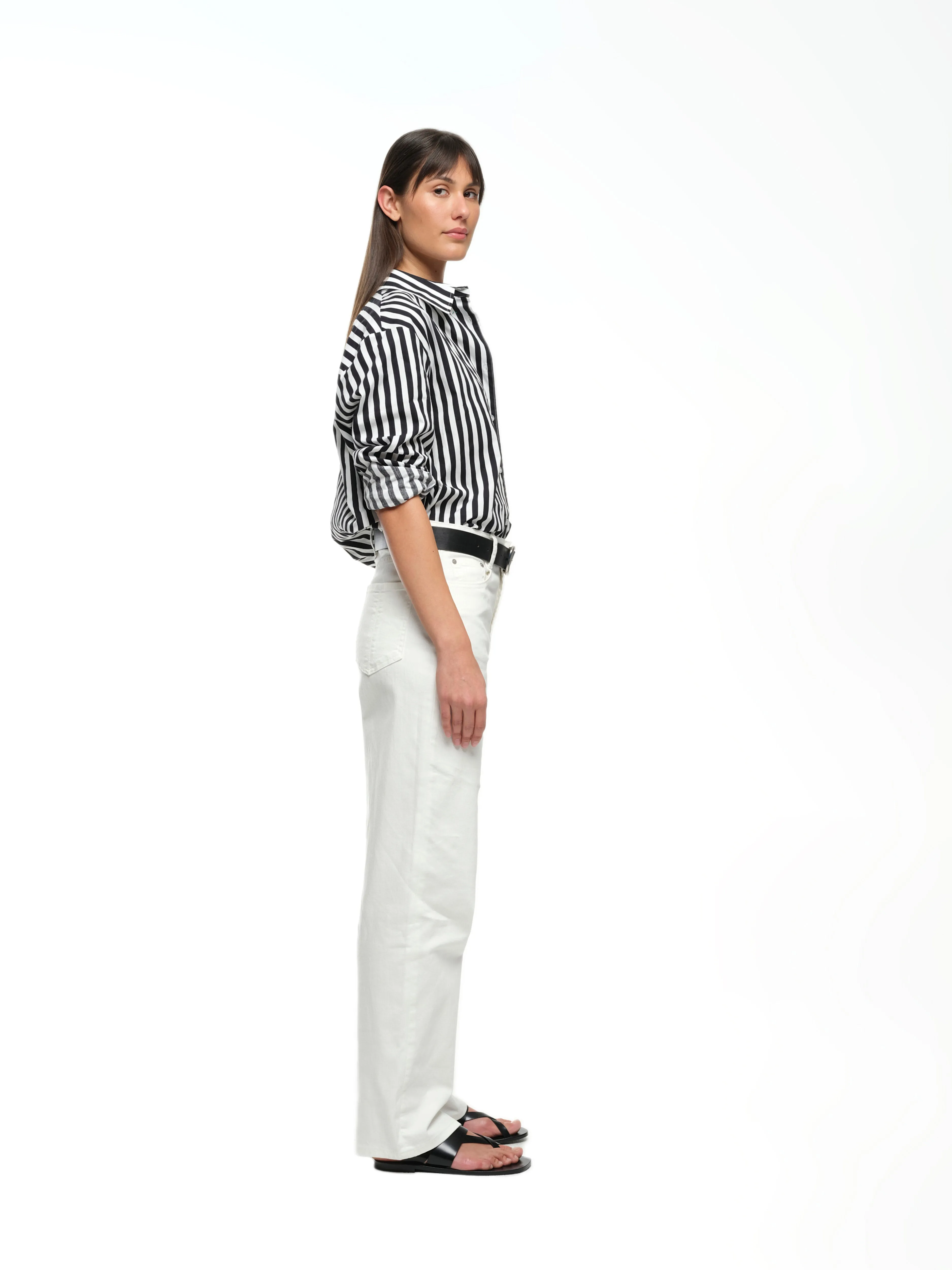 EVERYDAY SHIRT - BLACK STRIPE