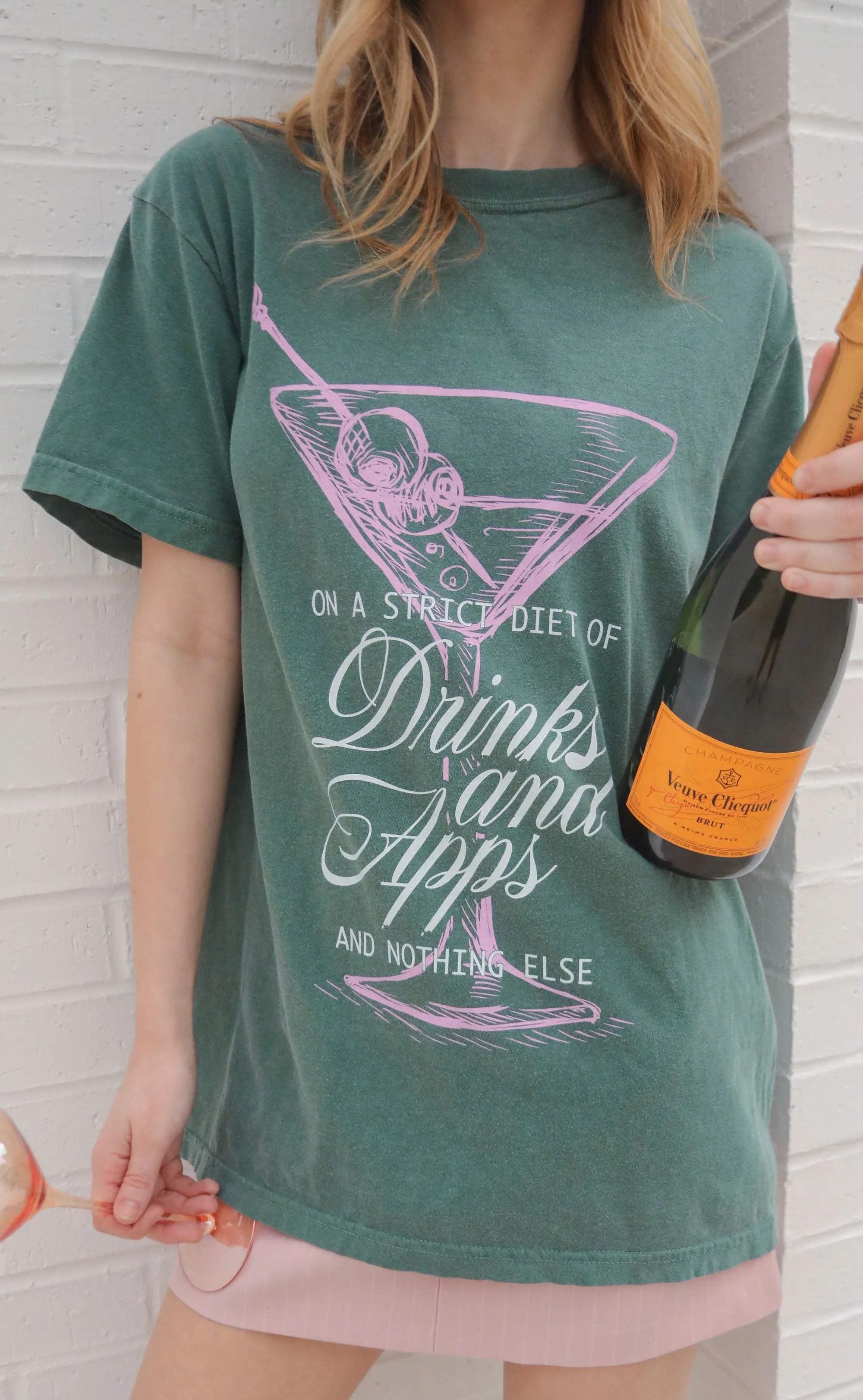 friday   saturday: drinks and apps t shirt