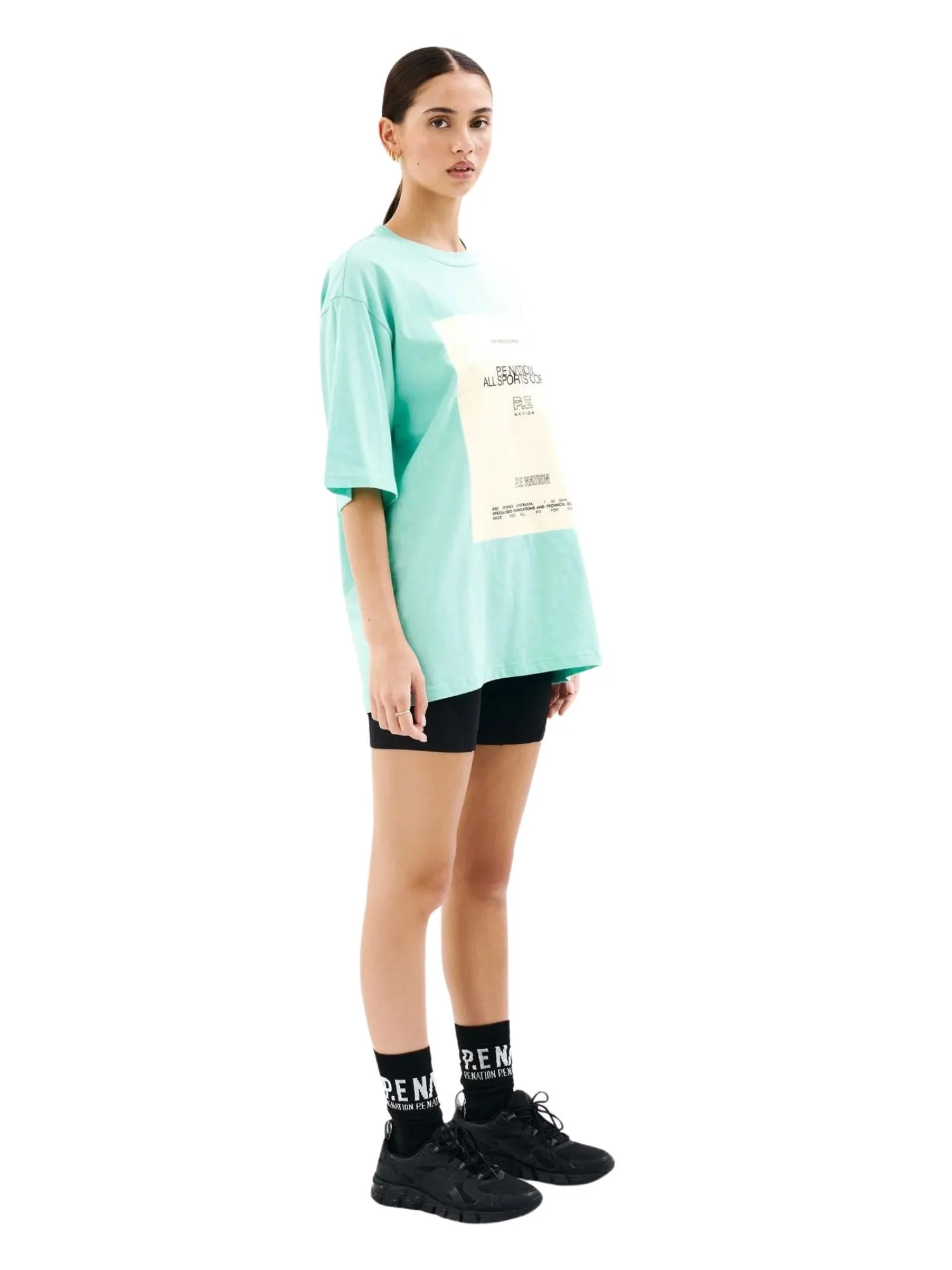 Full Out Tee | Aqua