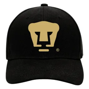 Gorra Ajustable Unisex Pumas UNAM Logo Dorado Vinil