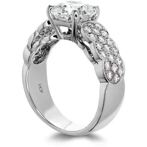 Hearts On Fire Lorelei Dream Pave Diamond Engagement Ring