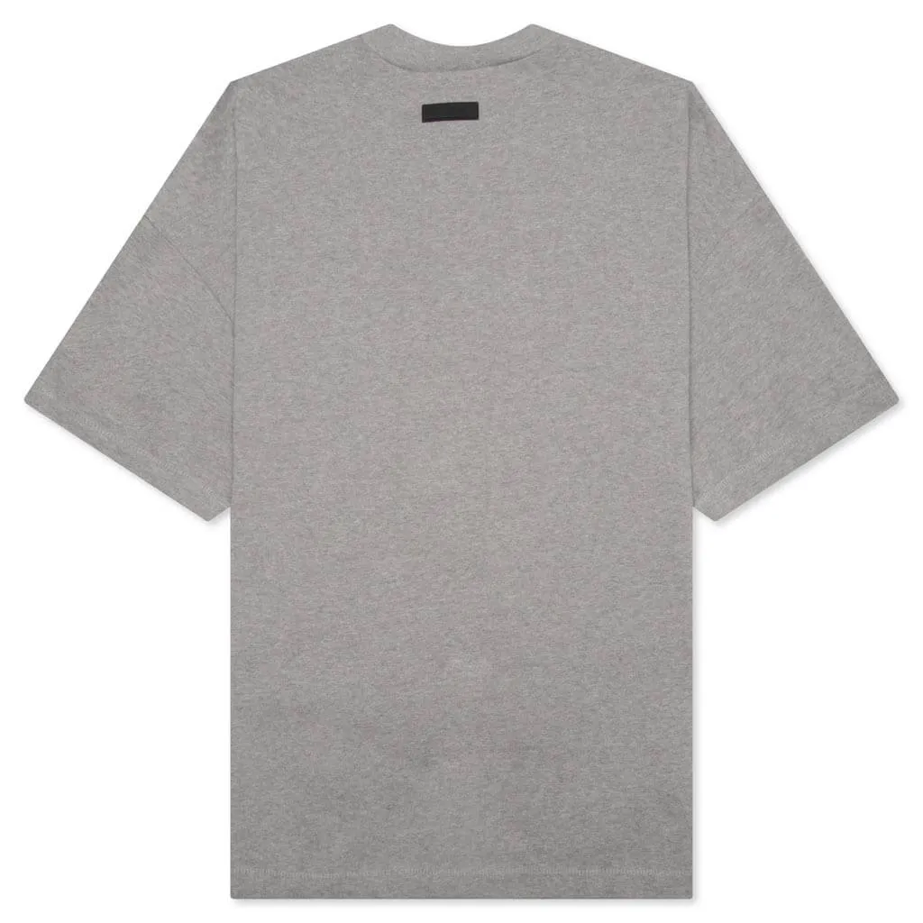 Heavy Jersey S/S Tee - Dark Heather Oatmeal