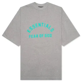 Heavy Jersey S/S Tee - Dark Heather Oatmeal