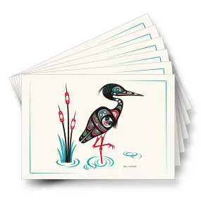 Heron - Formline Art Cards