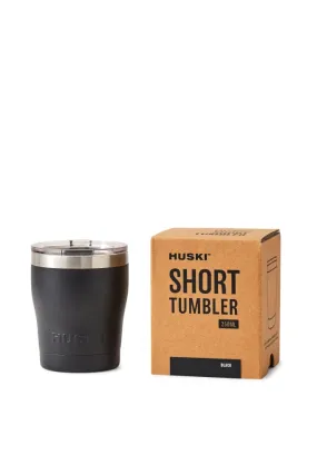 Huski - Short Tumbler - Black