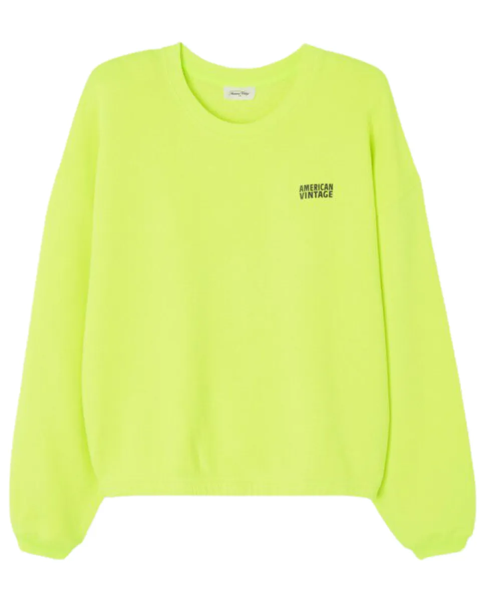 Izubird Sweatshirt Neon Yellow