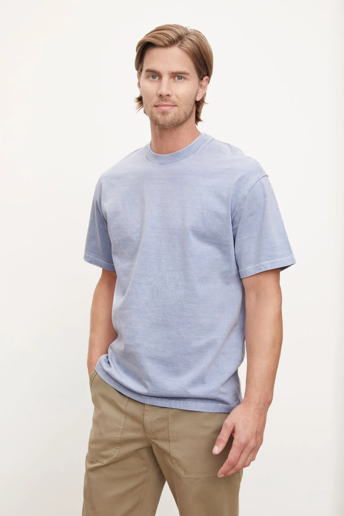 JACOBI HEAVY JERSEY CREW NECK TEE