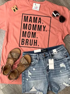 Mama Names Geometric Graphic Tee