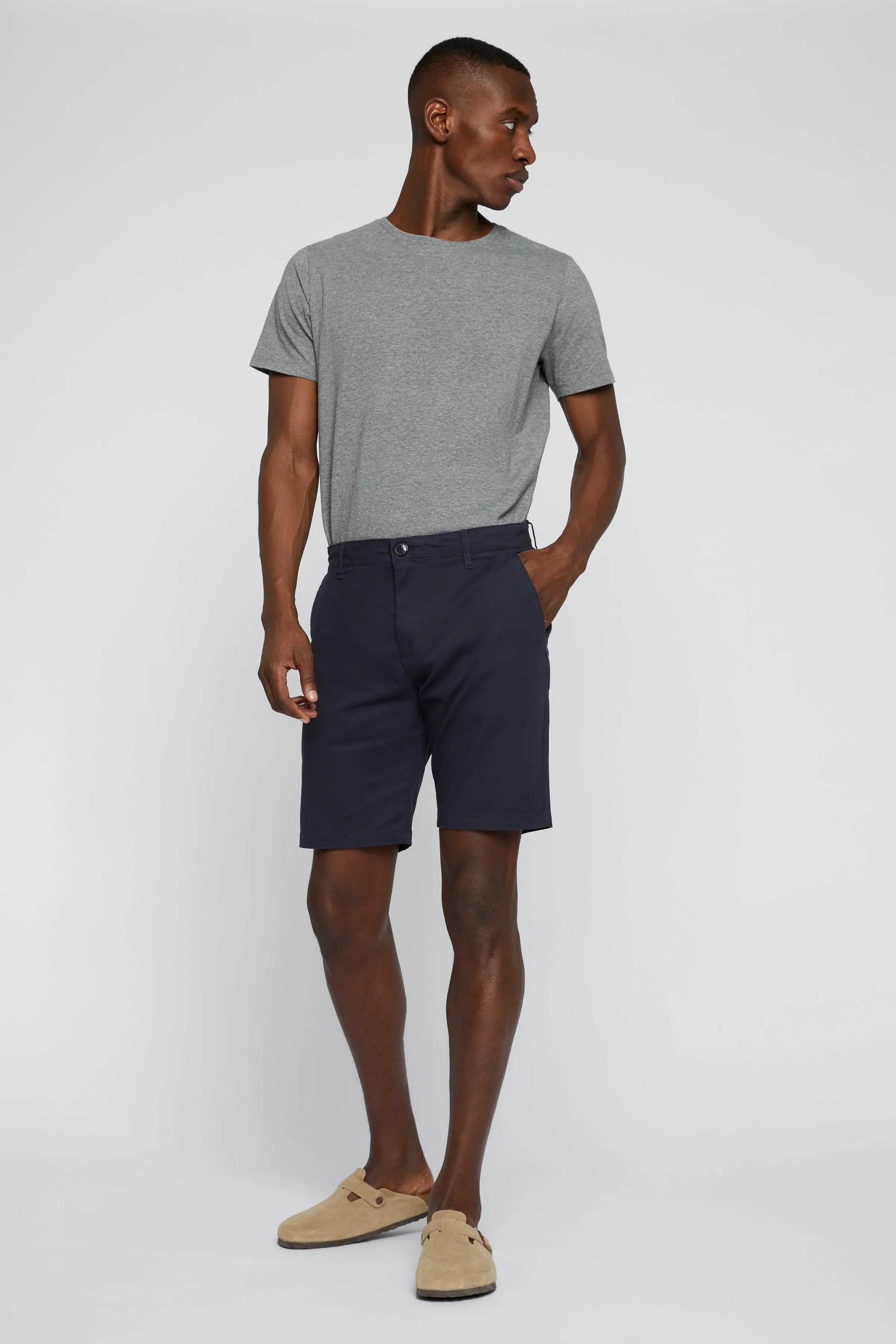 Matinique MA Thomas Stretch Chino Short/Dark Navy - New SS24