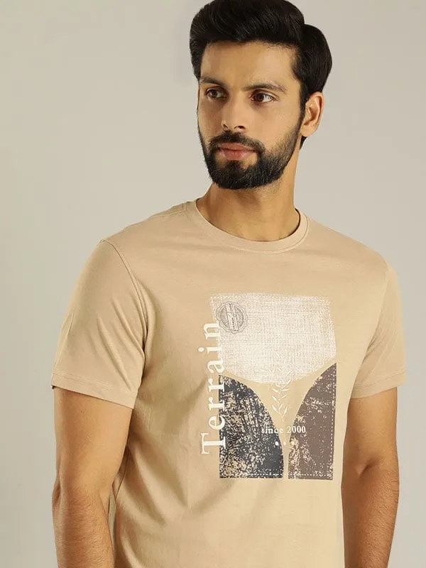 Men Graphic Crew Neck T-Shirt