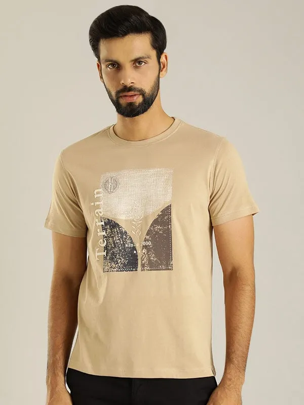 Men Graphic Crew Neck T-Shirt