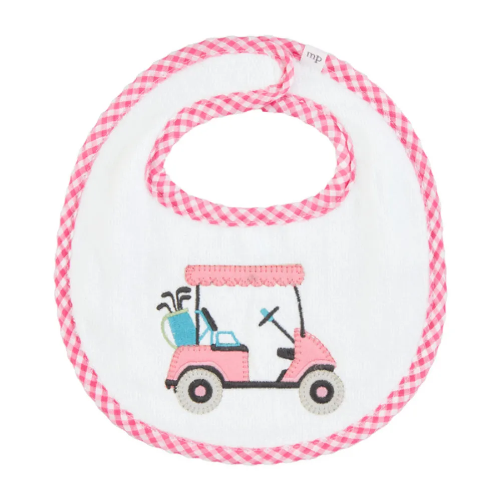 Mud Pie Golf Applique Bib