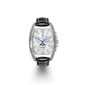 Nekta Watch: Jumbo Luna Pave Diamond Watch