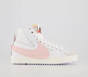 Nike Blazer Mid 77 Jumbo White Atmosphere Pink Oxford Sail Uk Size 4.5