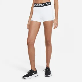 Nike Women's Pro 365 3 Inch Short White / Black