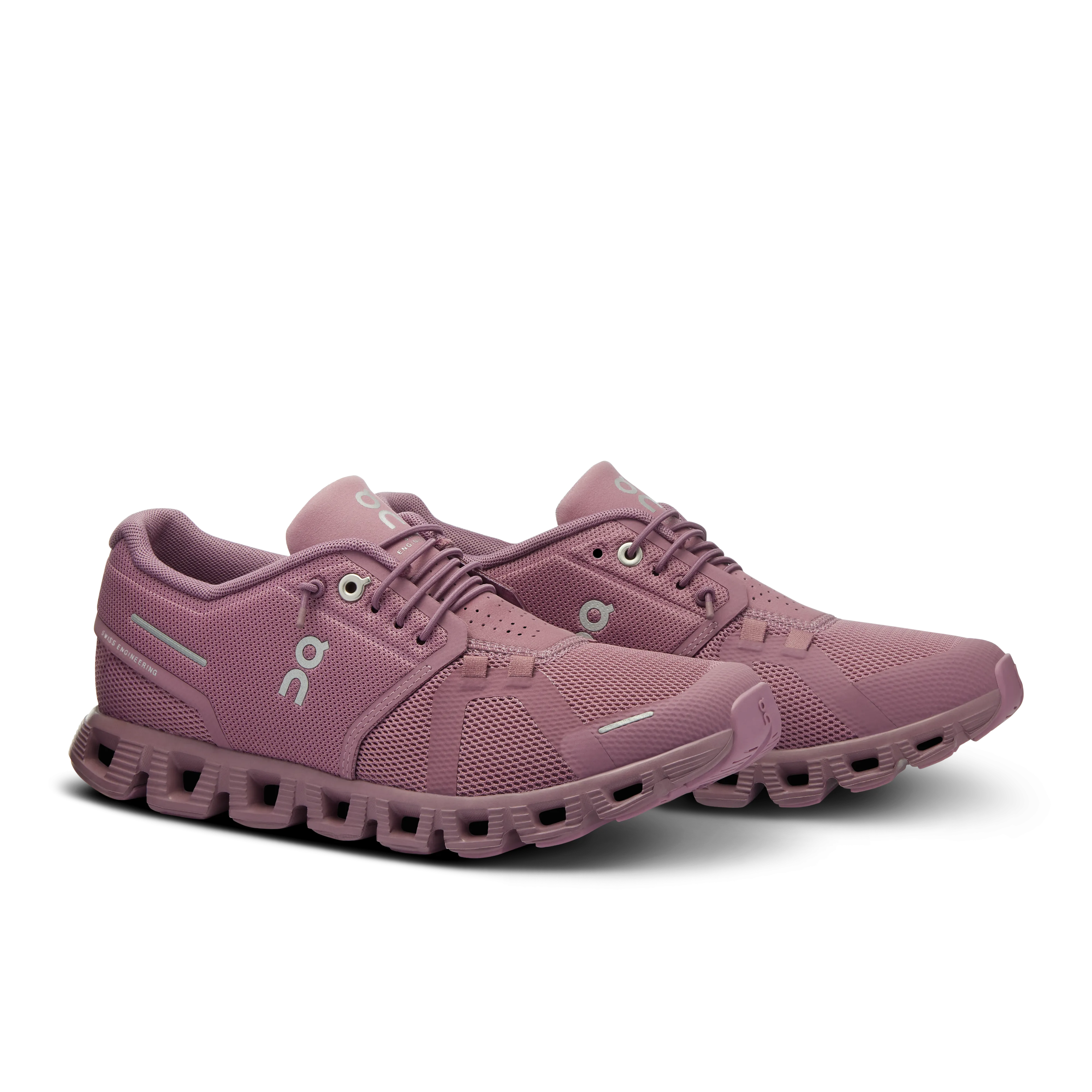 On Running Women's Cloud 5 Shoes - Fig / Quartz