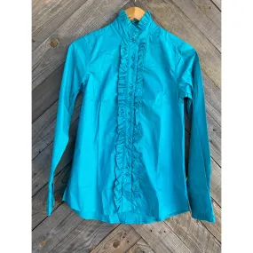 Outback Sea Ruffle Long Sleeve Shirt