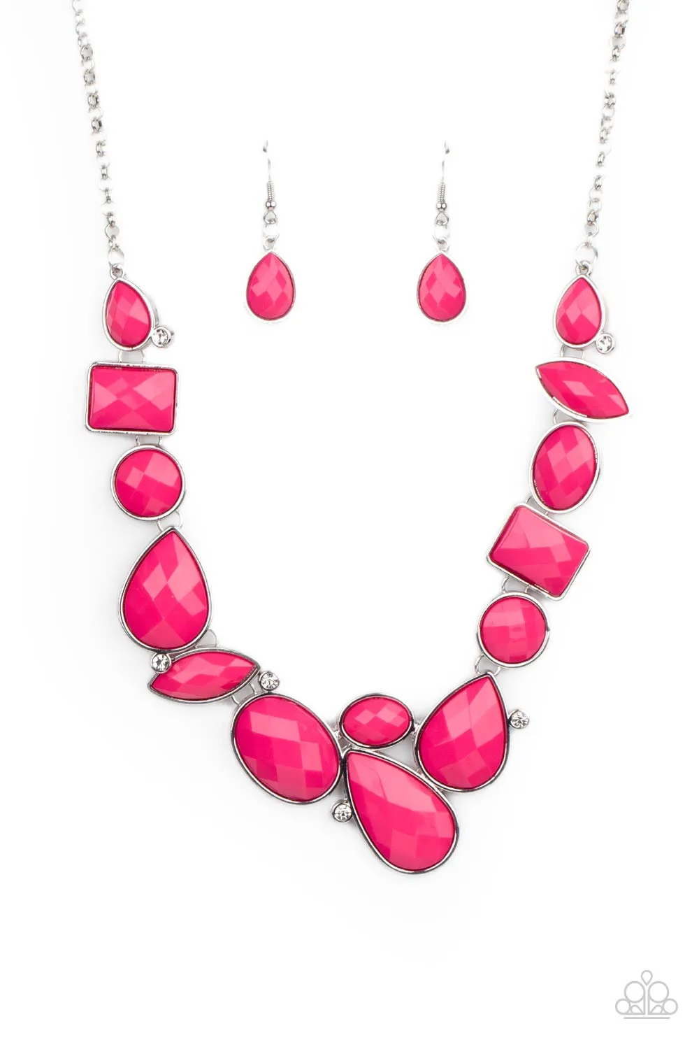 Paparazzi Necklace ~ Mystical Mirage - Pink