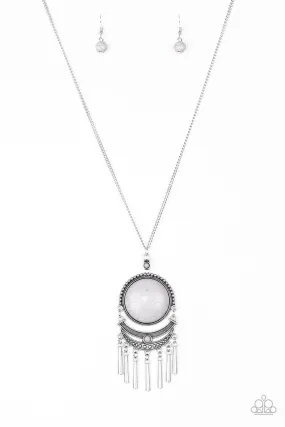 Paparazzi Rural Rustler - Silver Necklace