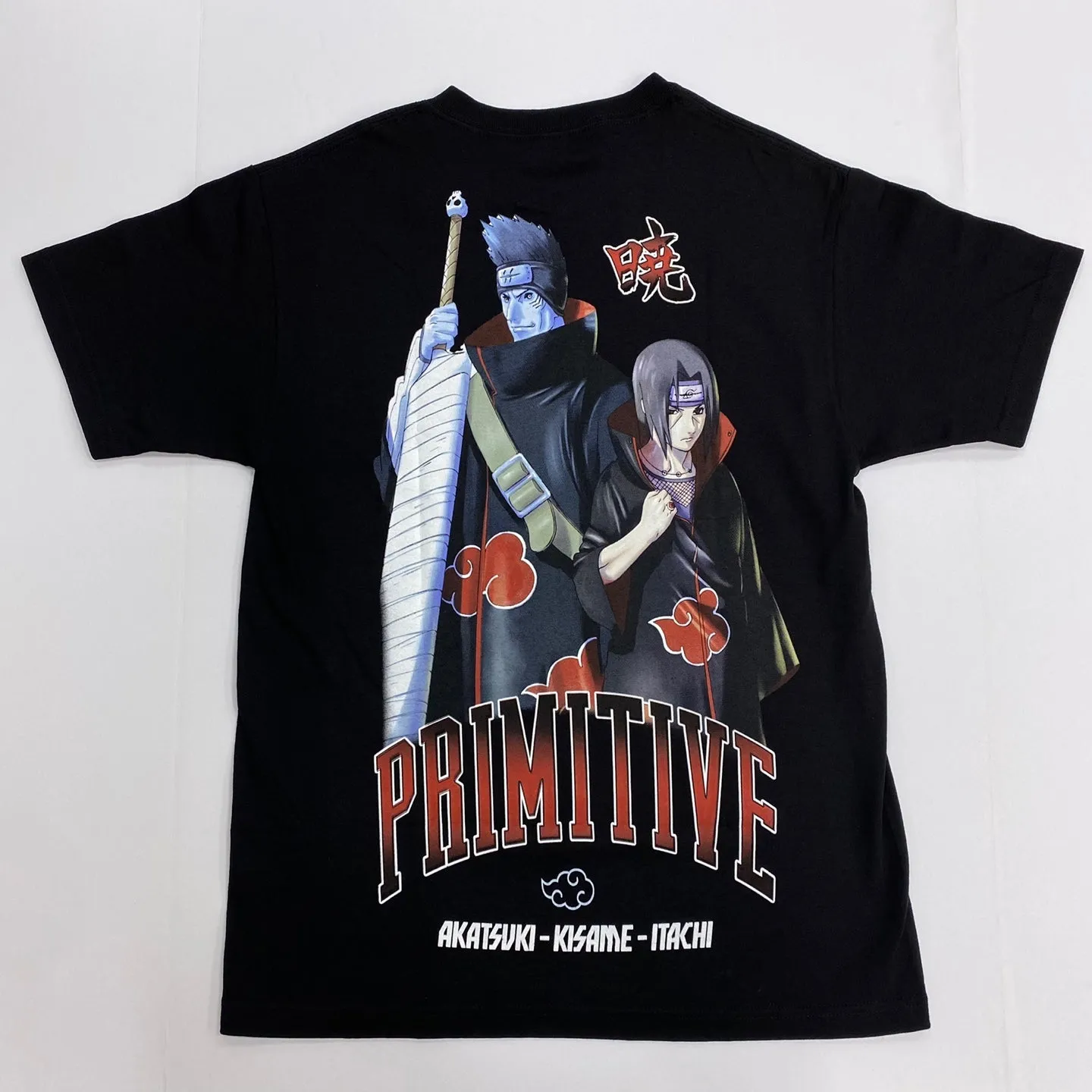 Primitive Skateboards X Naruto Shirt Akatsuki Slate Color T-Shirt