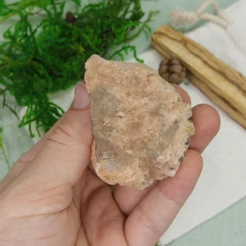 Raw Peachy Pink Dolomite Specimen~ Chakra Balancing Stone