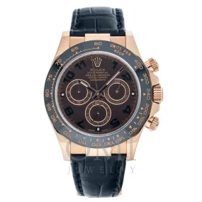 Rolex Rose Gold Cosmograph Daytona 116515LN 40MM Chocolate Dial