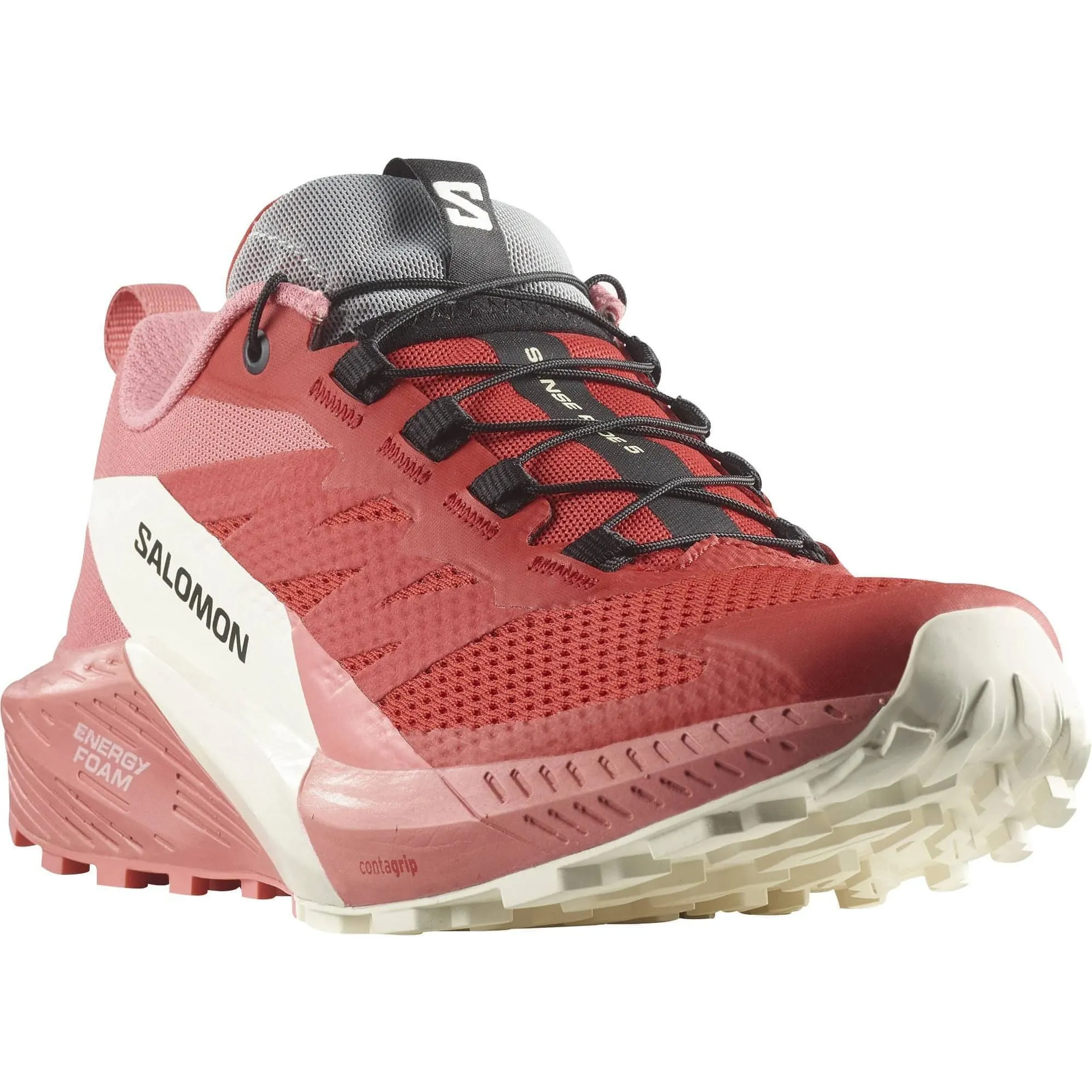 Salomon Sense Ride 5 Womens Running Shoes - Pink