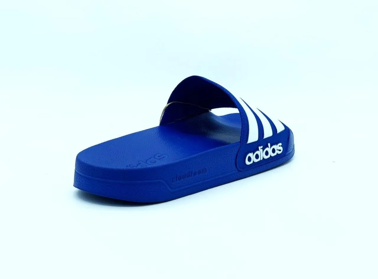 Sandalias Adidas Adilette Shower Unisex Azul/Blanco