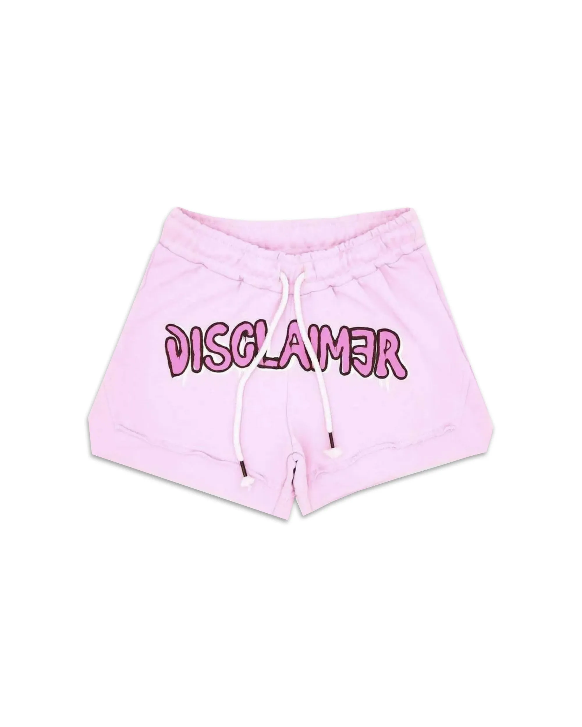 Shorts Donna Disclaimer Rosa Big Logo