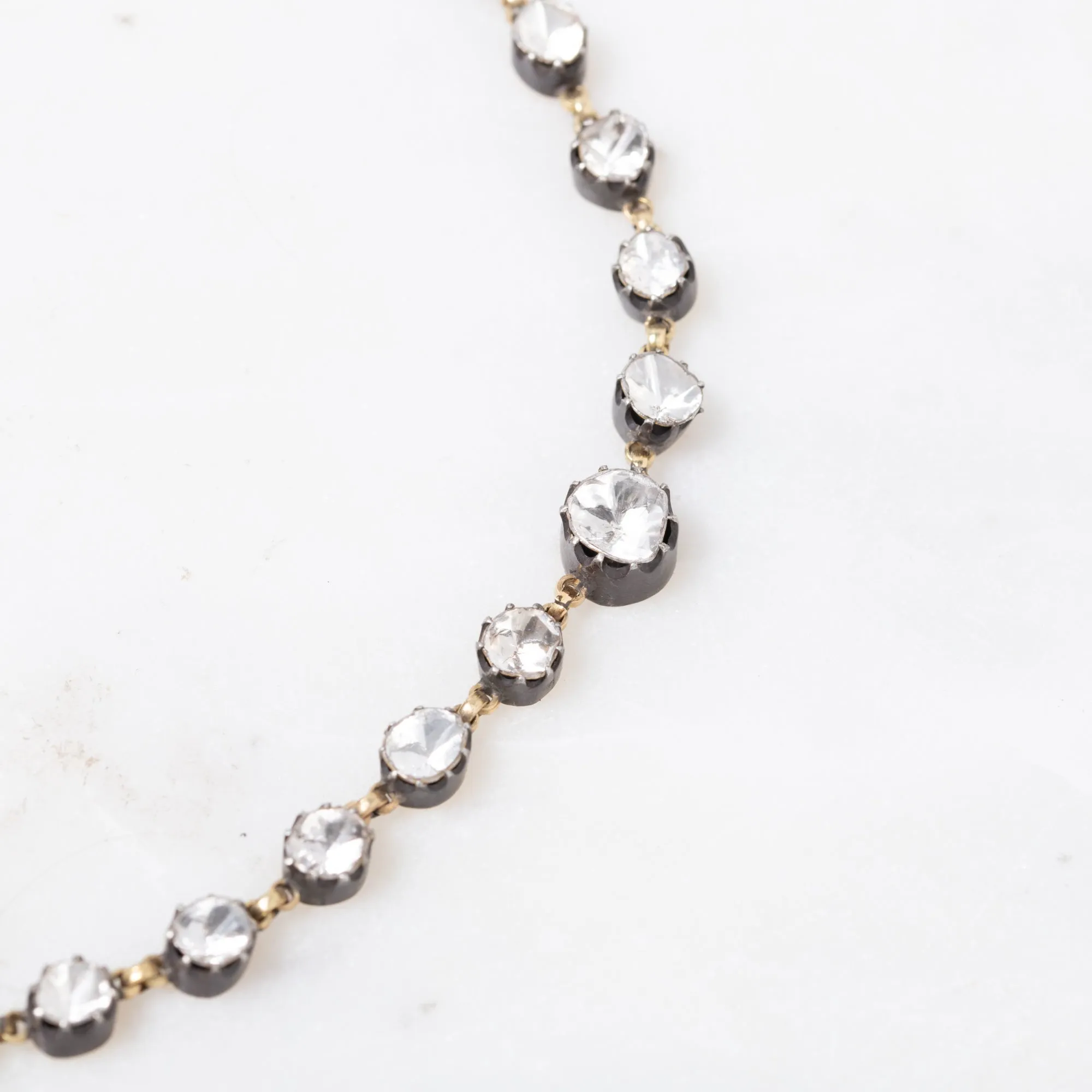 Uncut Diamond Necklace