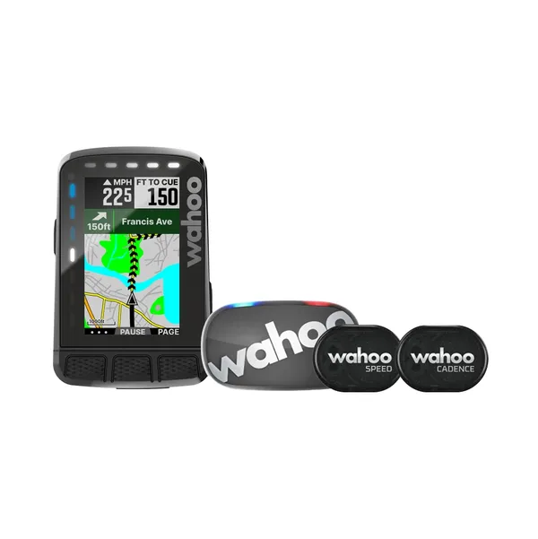 Wahoo ELEMNT Roam V2 GPS Bike Computer Bundle